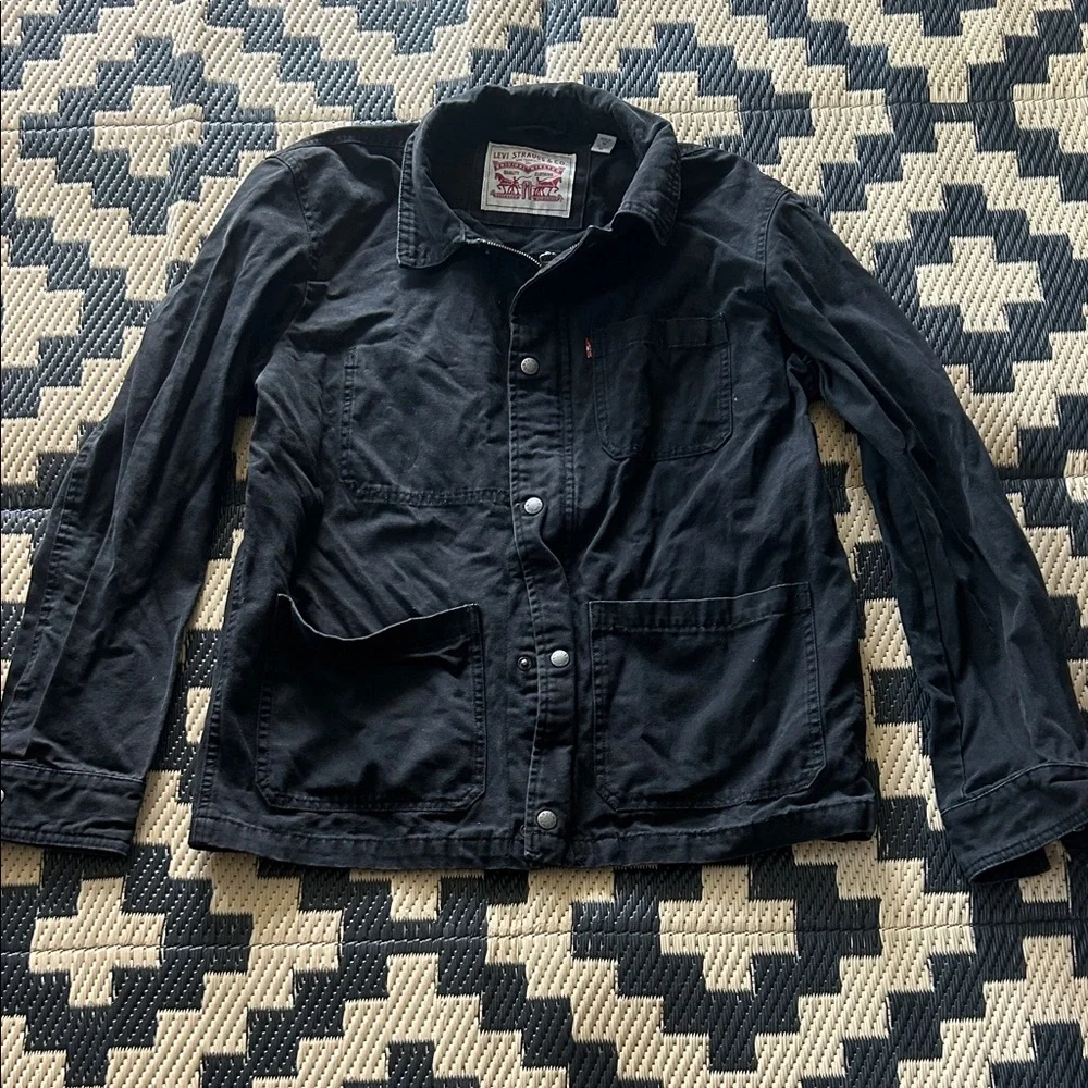 Levi's Men's Charcoal Shirt Jacket - Picture 2 of 4